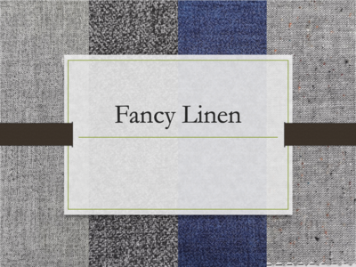 FANCY LINEN